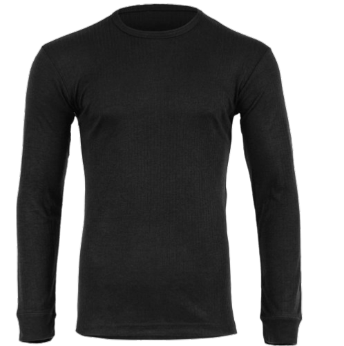 THERMAL Sous vêtement thermique - Manches longues - Homme - Noir - M