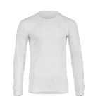 THERMAL Sous vêtement thermique - Manches longues - Homme - Blanc - M