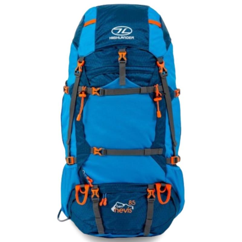 BEN NEVIS Sac de randonné - Bleu - 85 Litres