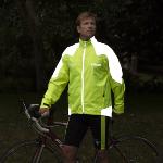 Veste de cyclisme Nightrider pour homme 2.0 - Jaune - Grand