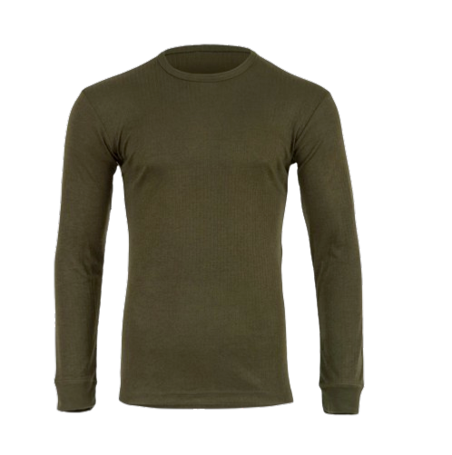 THERMAL Sous vêtement thermique - Manches longues - Homme - Vert - XL