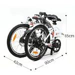 Flexible - vélo électrique Myatu - Blanc