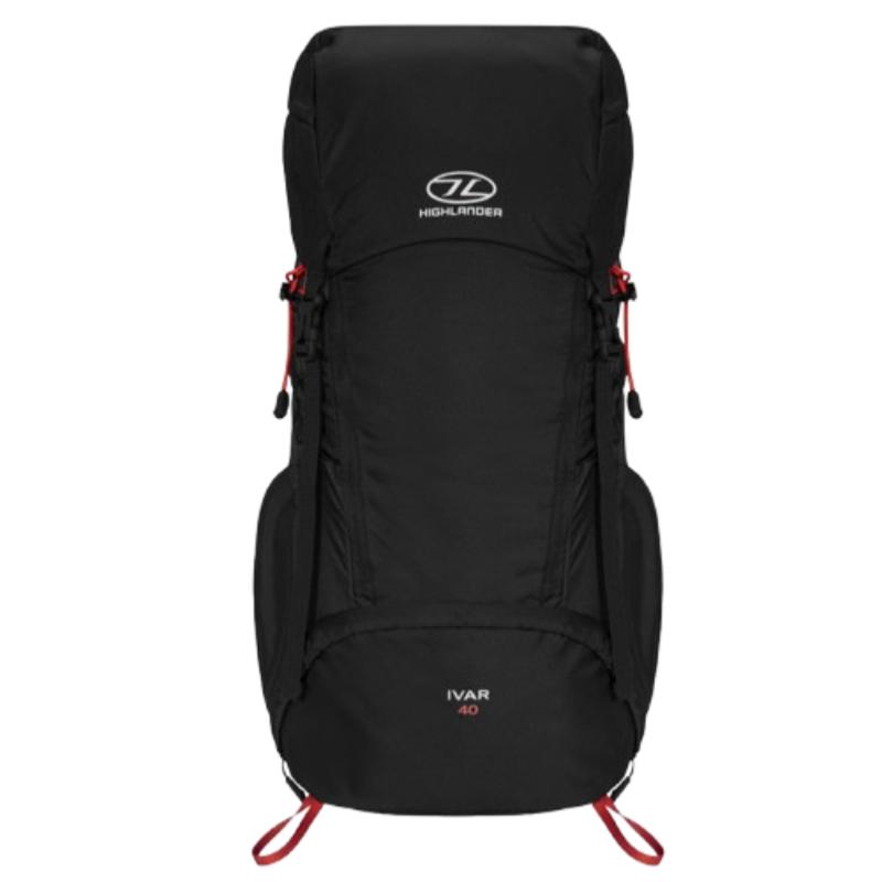 IVAR Sac à dos - 40L - Noir