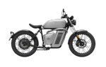 MAEVING moto RM1 Argent, batterie 2kWh, garde-boue Carbone - siège Noir