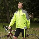 Veste de cyclisme Nightrider pour homme 2.0 - Jaune - Grand