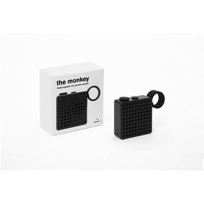 THE MONKEY N Radio et enceinte Bluetooth - Noire