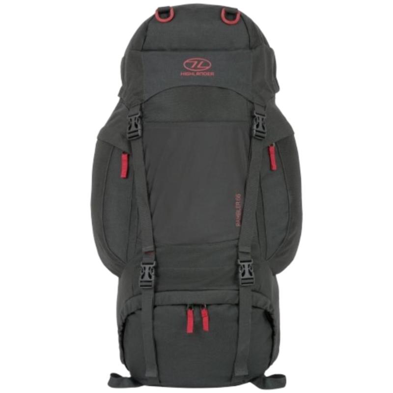 RAMBLER Sac de randonné - 66L - Noir