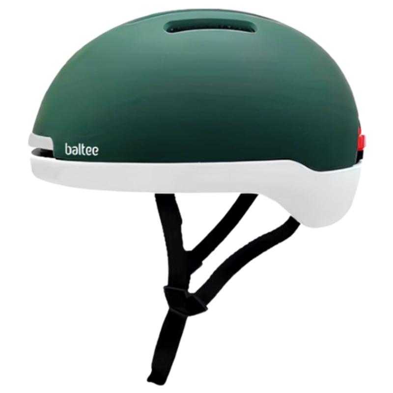 BALTEE H01 Casque vélo/trottinette lumineux et intelligent - Vert - S-M