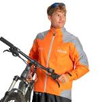 Veste cycliste Nightrider 2.0 pour homme - Orange - Large