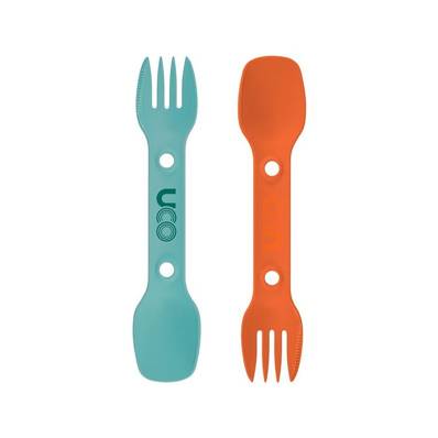 SPORK couverts 3 en 1 pratiques et compacts.